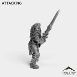 Tabletop Terrain Miniature Silver Paladin Exarch