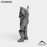 Tabletop Terrain Miniature Silver Paladin Exarch
