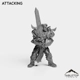 Tabletop Terrain Miniature Silver Paladin Exarch
