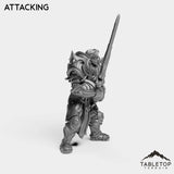 Tabletop Terrain Miniature Silver Paladin Exarch