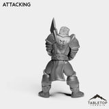 Tabletop Terrain Miniature Silver Paladin Highlord