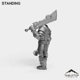Tabletop Terrain Miniature Silver Paladin Highlord