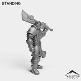 Tabletop Terrain Miniature Silver Paladin Highlord