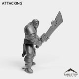 Tabletop Terrain Miniature Silver Paladin Highlord