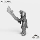 Tabletop Terrain Miniature Silver Paladin Highlord
