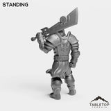 Tabletop Terrain Miniature Silver Paladin Highlord