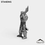 Tabletop Terrain Miniature Silver Paladin Highlord