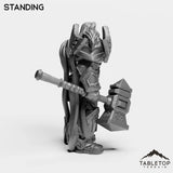 Tabletop Terrain Miniature Silver Paladin Lightbearer
