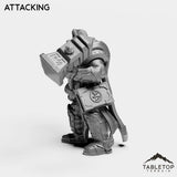 Tabletop Terrain Miniature Silver Paladin Lightbearer