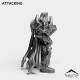 Tabletop Terrain Miniature Silver Paladin Lightbearer