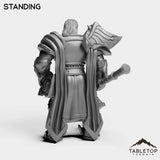 Tabletop Terrain Miniature Silver Paladin Lightbearer