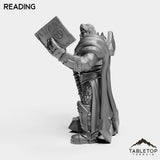 Tabletop Terrain Miniature Silver Paladin Lightbearer