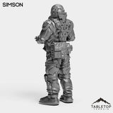 Tabletop Terrain Miniature Simson - Shock Team