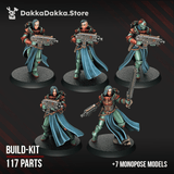 Tabletop Terrain Miniature Sisters of Minor Guilt (build-kit)