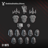 Tabletop Terrain Miniature Sisters of Minor Guilt (build-kit)