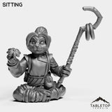 Tabletop Terrain Miniature Sitting Panda Girl