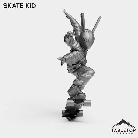 Tabletop Terrain Miniature Skate Kid - Onlookers