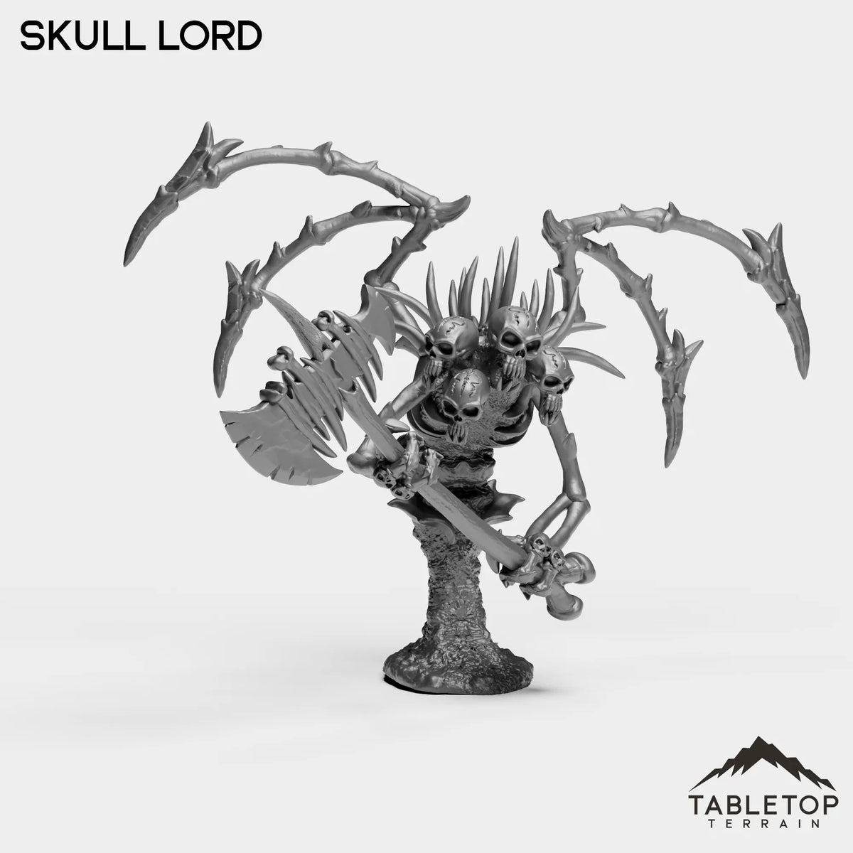 Tabletop Terrain Miniature Skull Lord