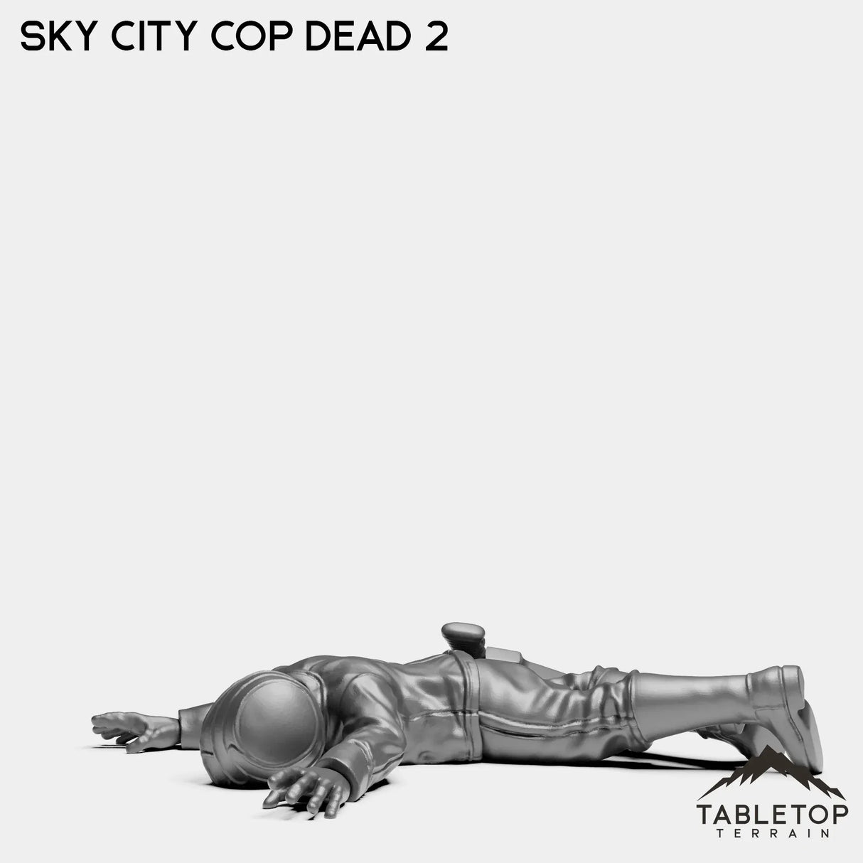 Tabletop Terrain Miniature Sky City Cops