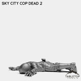 Tabletop Terrain Miniature Sky City Cops