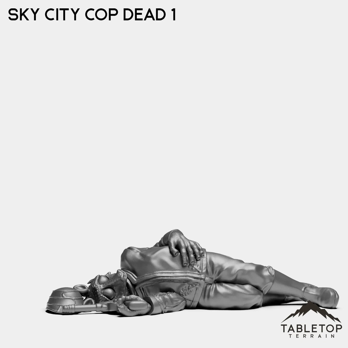 Tabletop Terrain Miniature Sky City Cops