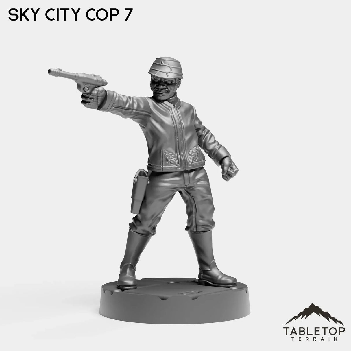 Tabletop Terrain Miniature Sky City Cops