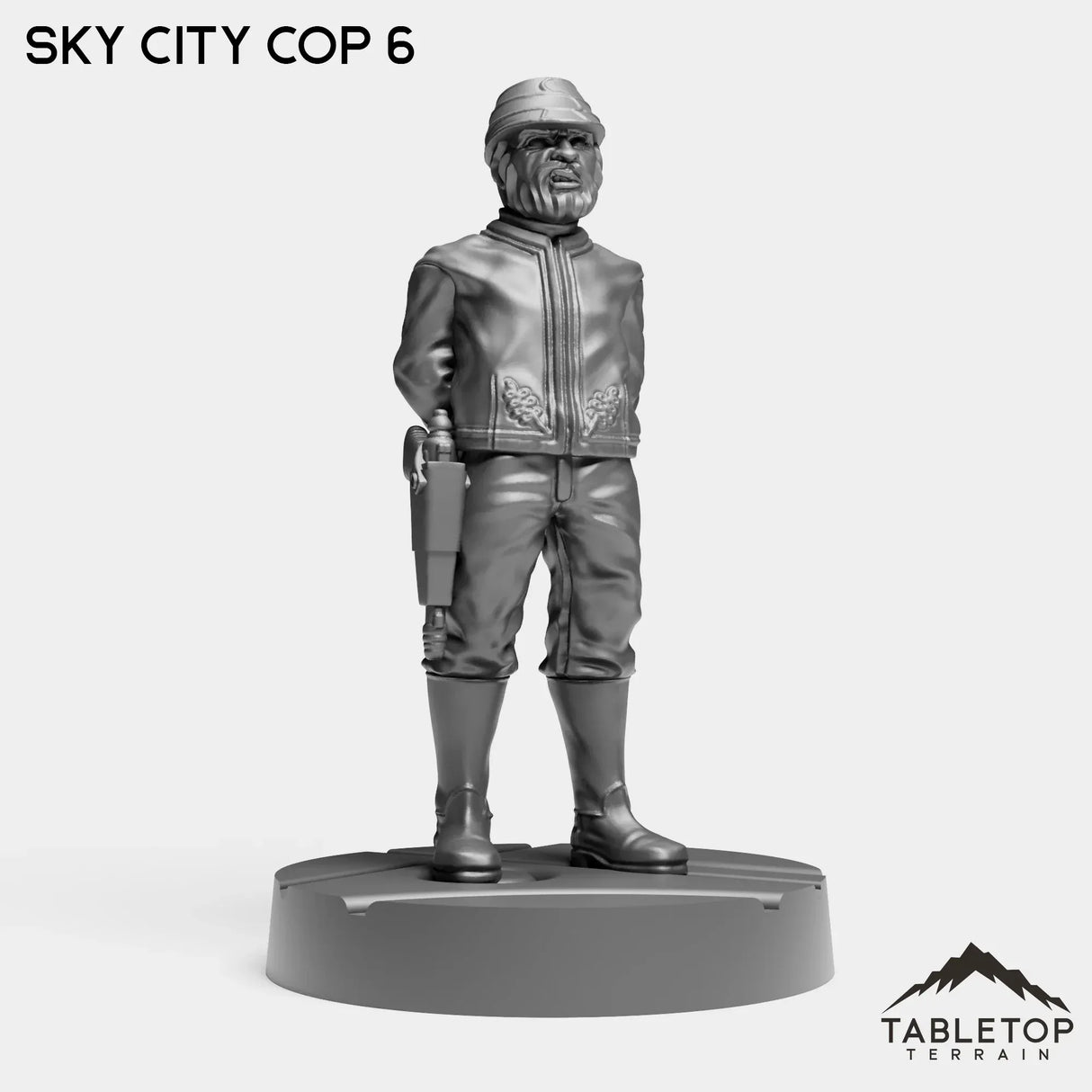 Tabletop Terrain Miniature Sky City Cops