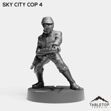 Tabletop Terrain Miniature Sky City Cops