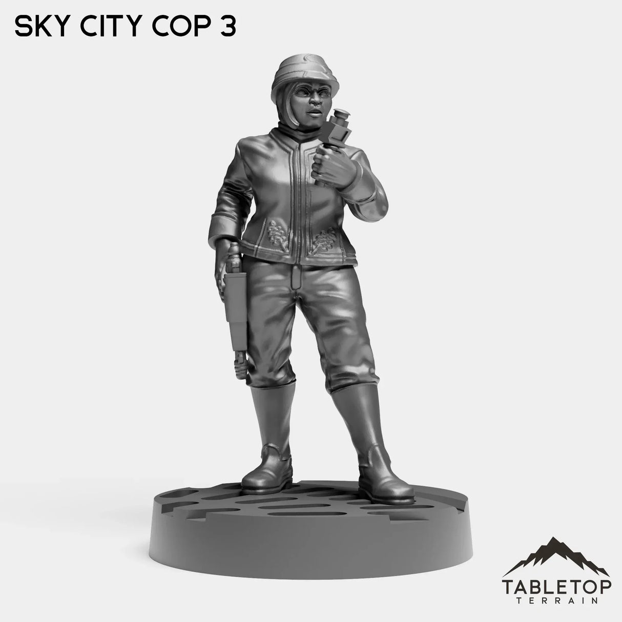 Tabletop Terrain Miniature Sky City Cops