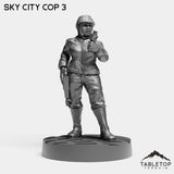 Tabletop Terrain Miniature Sky City Cops