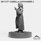 Tabletop Terrain Miniature Sky City Guerilla Commander