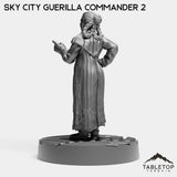 Tabletop Terrain Miniature Sky City Guerilla Commander