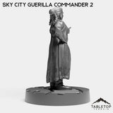 Tabletop Terrain Miniature Sky City Guerilla Commander