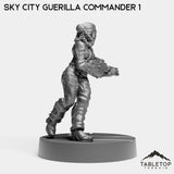Tabletop Terrain Miniature Sky City Guerilla Commander
