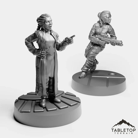 Tabletop Terrain Miniature Sky City Guerilla Commander