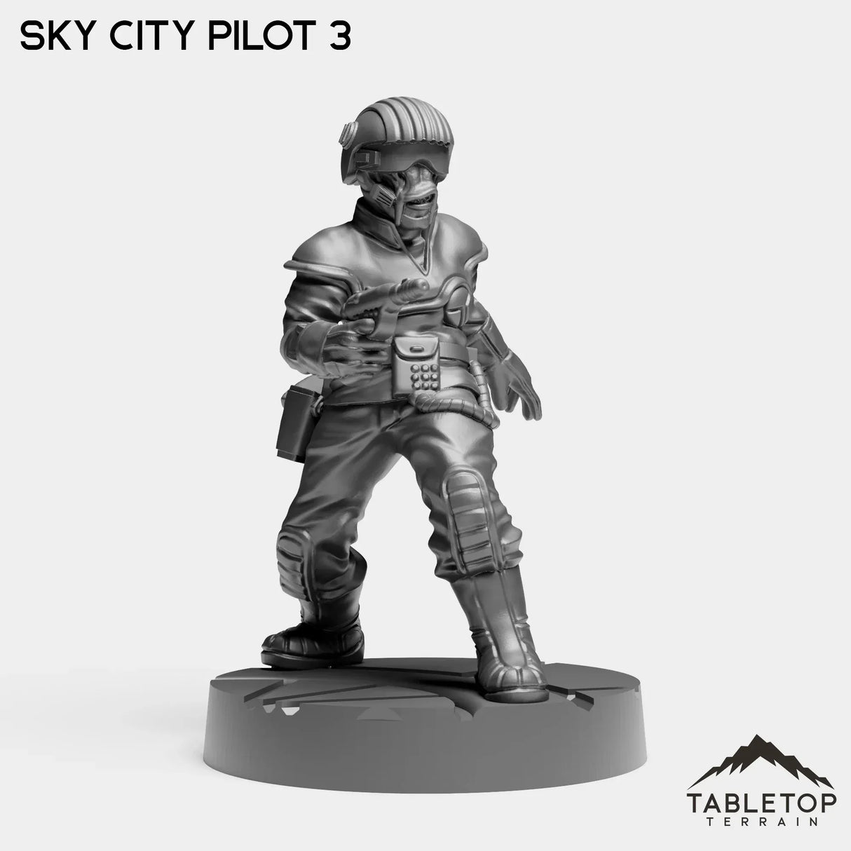 Tabletop Terrain Miniature Sky City Pilots