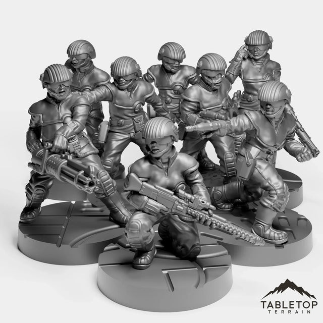 Tabletop Terrain Miniature Sky City Pilots