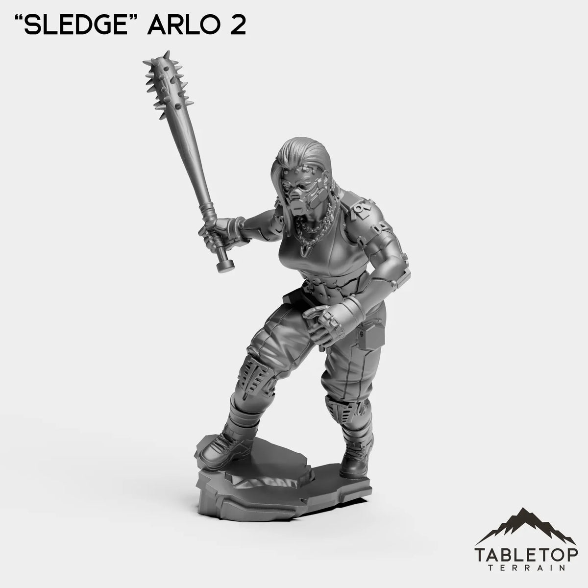 Tabletop Terrain Miniature Sledge