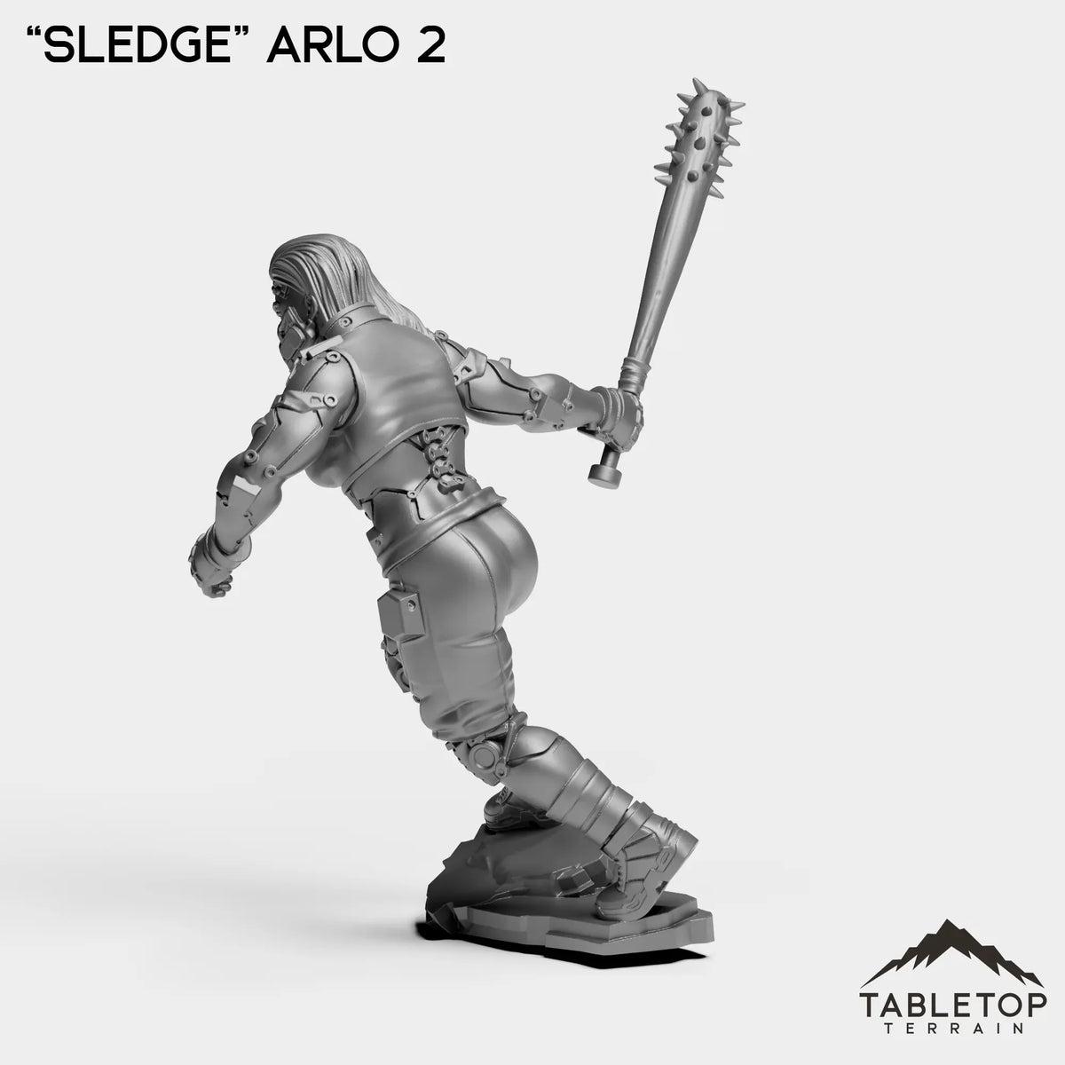 Tabletop Terrain Miniature Sledge