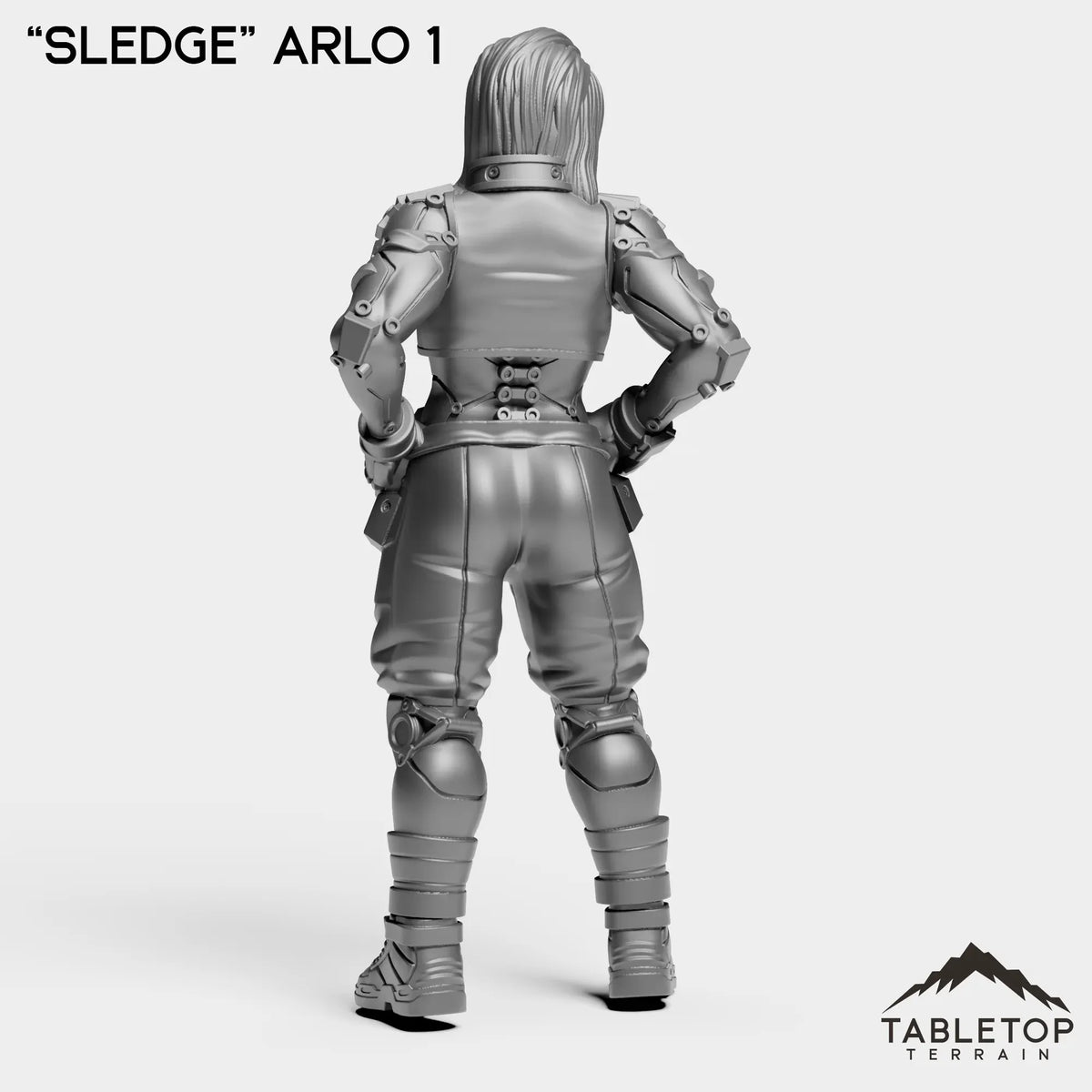 Tabletop Terrain Miniature Sledge