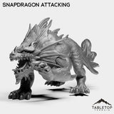 Tabletop Terrain Miniature Snapdragon Attacking Snapdragons