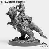Tabletop Terrain Miniature Snowsteed Riders