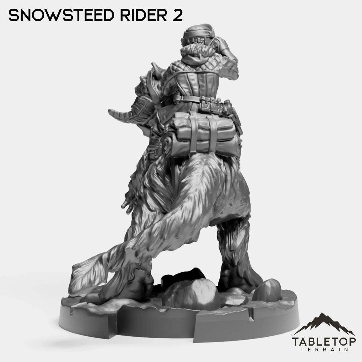 Tabletop Terrain Miniature Snowsteed Riders