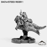 Tabletop Terrain Miniature Snowsteed Riders