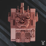 Tabletop Terrain Miniature "Snowstorm" Battle Tank S-77
