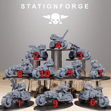 Tabletop Terrain Miniature Socratis Bikers