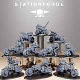 Tabletop Terrain Miniature Socratis Bikers