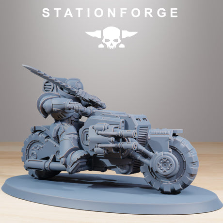 Tabletop Terrain Miniature Socratis Bikers
