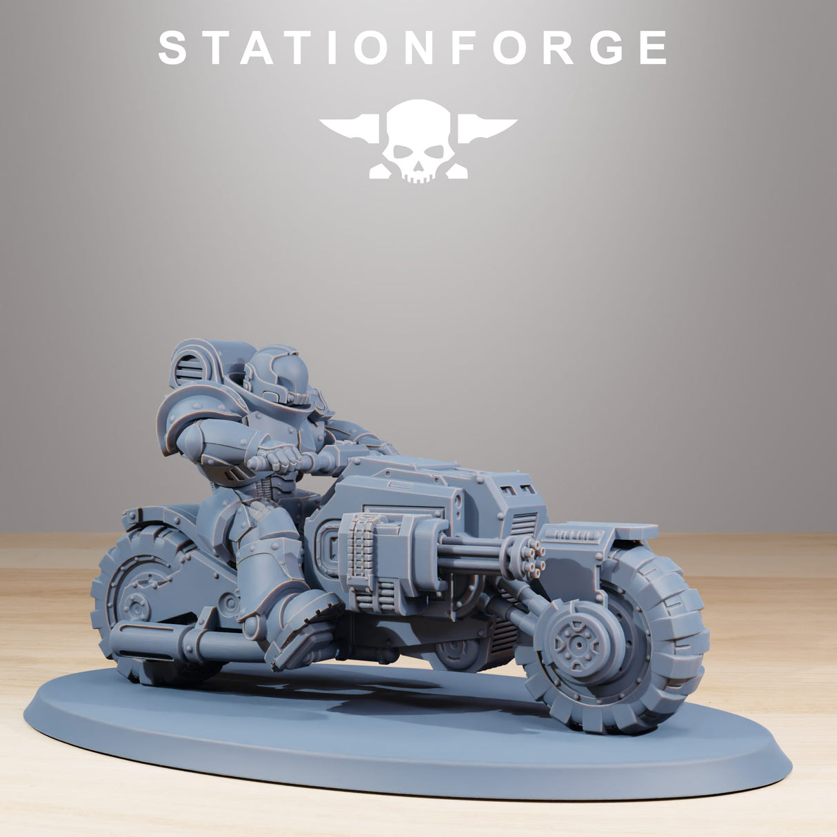 Tabletop Terrain Miniature Socratis Bikers