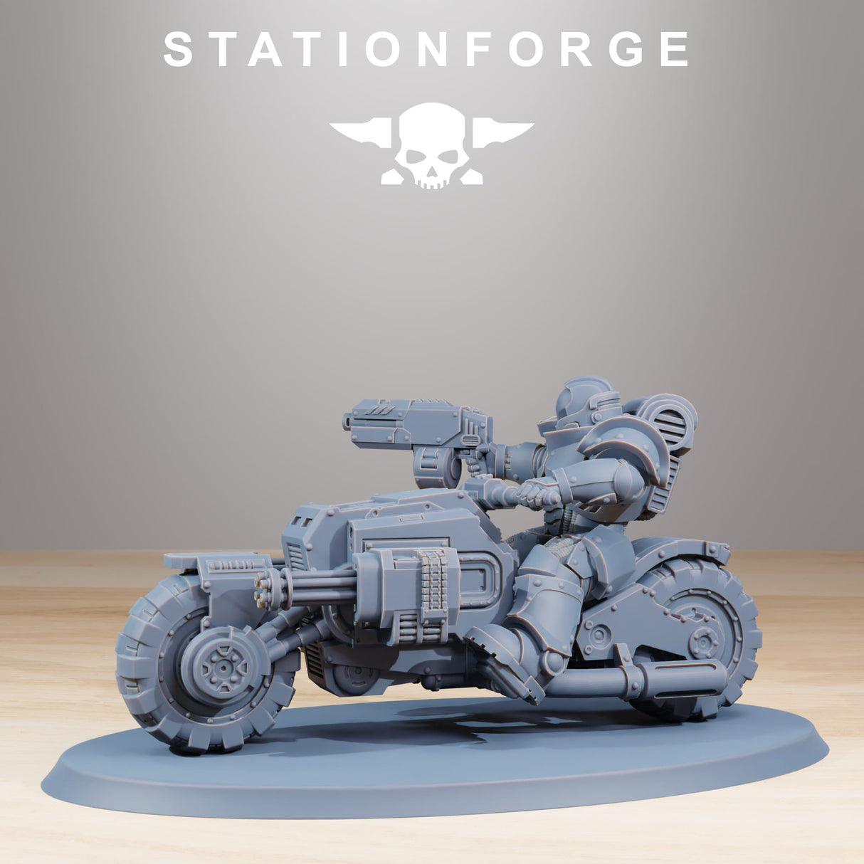 Tabletop Terrain Miniature Socratis Bikers
